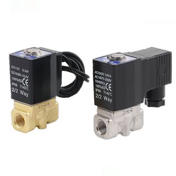 Katup Solenoid Cairan Seri 2S 2/2 Arah (Bertindak Langsung + Dioperasikan Pilot)
