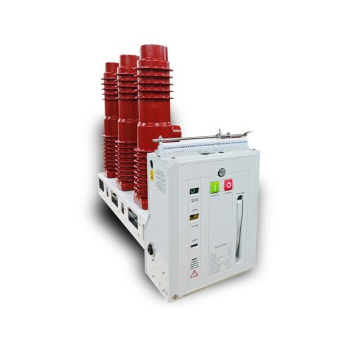 36KV Tiang Tertanam Dengan Sisi Upper Outlet Dipasang Jenis Pemutus Sirkuit Vakum Dalam Ruangan