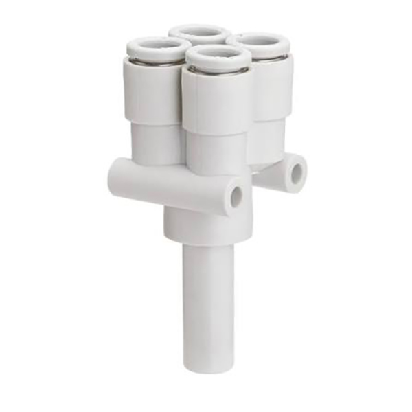 Seri KQ2X / KQ2XD Mengurangi Pemasangan Push-in Multi-Arah