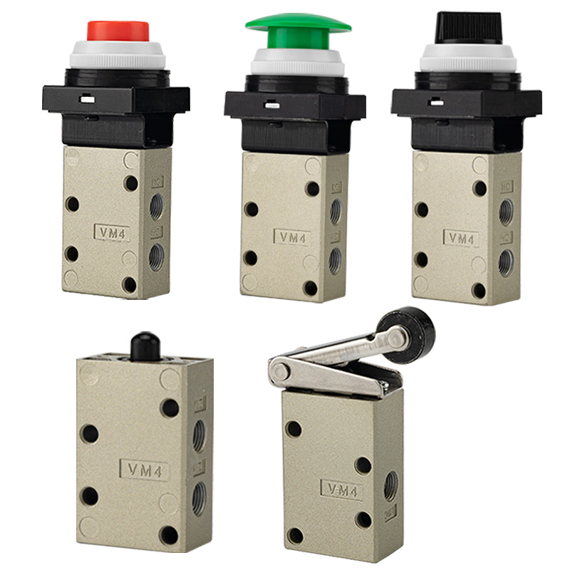 Katup Mekanik Poppet 3-Port Sedang Seri VM4