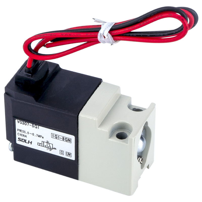 VO307 3 Port Solenoid Valve / Tipe Poppet Langsung